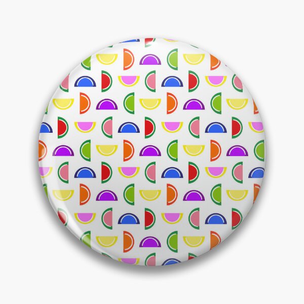 Item preview, Sweet Tooth Rainbow of Colorful Jelly Fruit Candy Slices on White designed and sold by GreenCarbon2112.