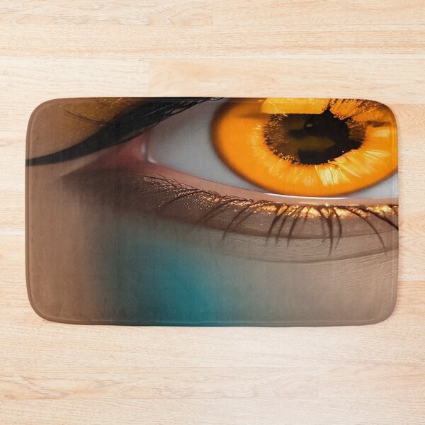 Item preview, Single Orange Eye designed and sold by deniselynnimage.