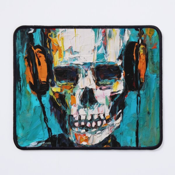 Item preview, Musical Bones: Acrylic Modern Art Skeleton Design V.30 designed and sold by Pexelpanoramas.