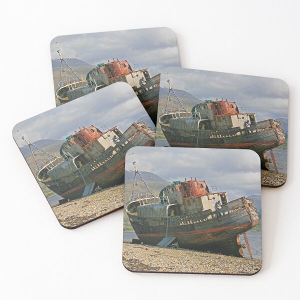 Item preview, Old Boat of Caol, Fort William, May 2023 designed and sold by RedHillDigital.