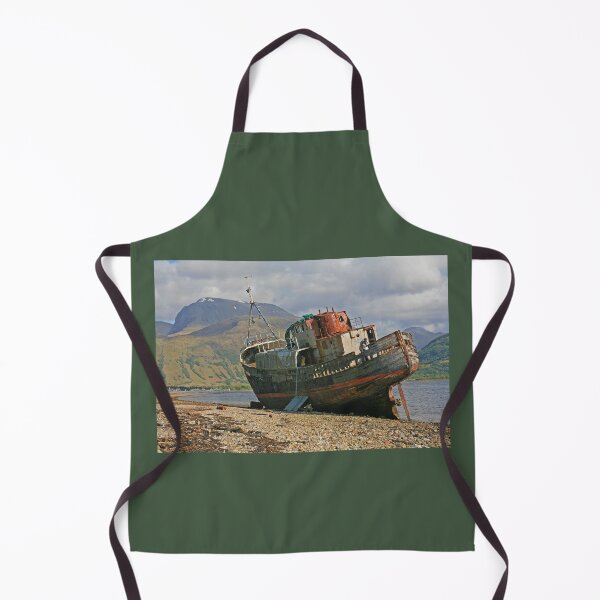 Item preview, Old Boat of Caol, Fort William, May 2023 designed and sold by RedHillDigital.