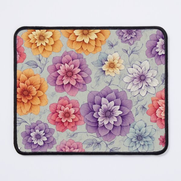 Item preview, Petal Perfection, 5 of 12 Seamless Floral Patterned Art designed and sold by Bookish Nerd.