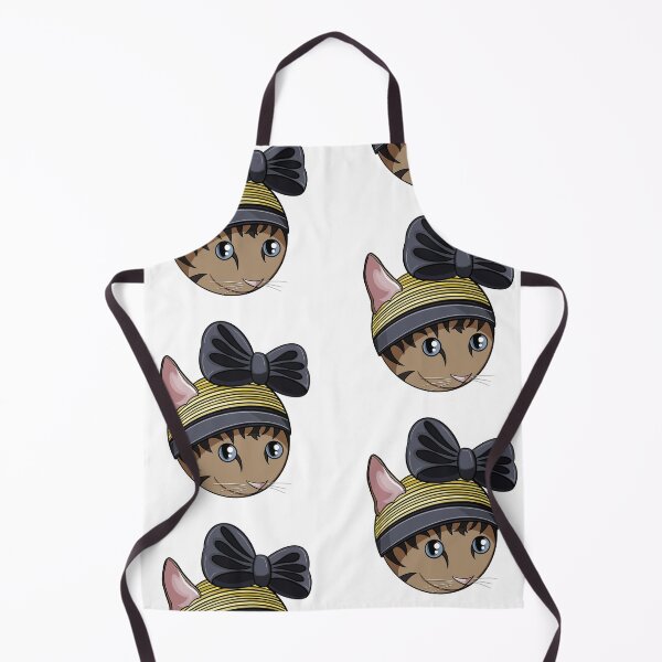 Item preview, Beanie Bow Cat - Cats in Hats Sticker designed and sold by N9Livez.