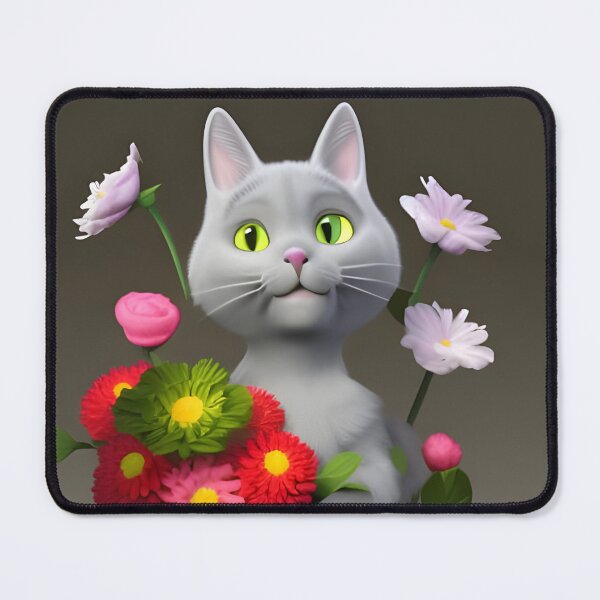 Item preview, Cat Flower 16 designed and sold by Camila Hamdan.
