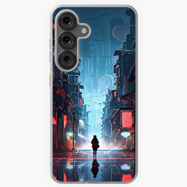Item preview, Cyberpunk cityscape designed and sold by Narubi.