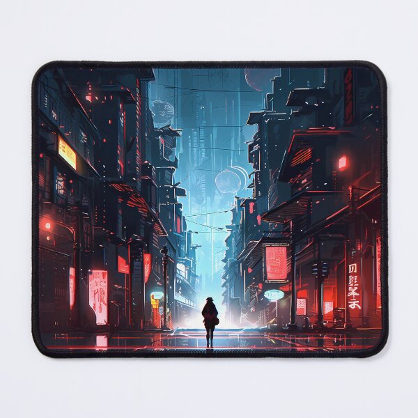 Item preview, Cyberpunk cityscape designed and sold by Narubi.