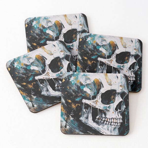 Item preview, Space Bones: Acrylic Modern Art Skeleton Design V.32 designed and sold by Pexelpanoramas.