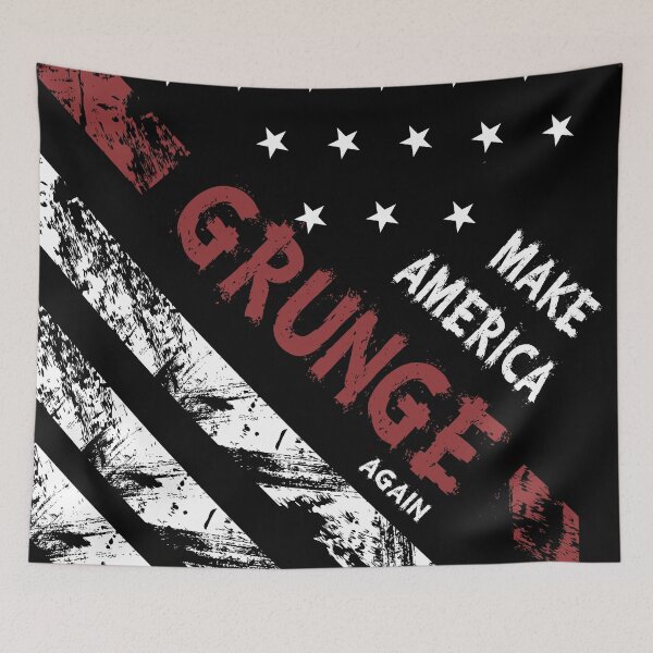 Artikelvorschau, Machen Sie Amerika wieder zum Grunge - Musikgrafik entworfen und verkauft von Craft-Graph.