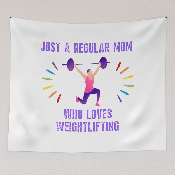 Item preview, Just a regular mom who loves weightlifting - Daylight version designed and sold by AdiRemba.