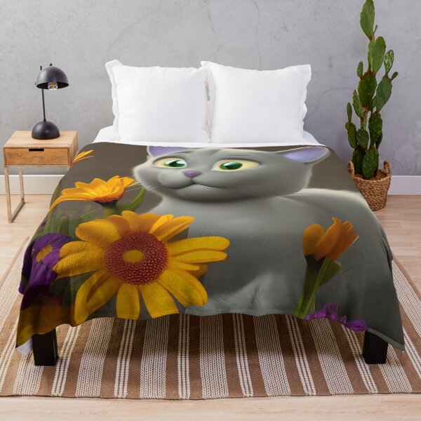 Item preview, Cat Flower 18 designed and sold by Camila Hamdan.