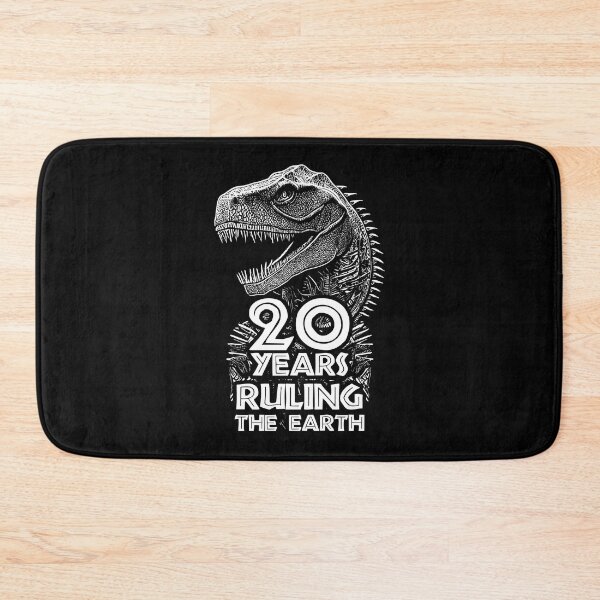 Item preview, 20 Years Ruling The Earth Anniversary - Dinosaur Lovers 20th Birthday  designed and sold by TMBTM.