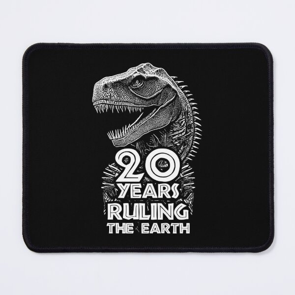 Item preview, 20 Years Ruling The Earth Anniversary - Dinosaur Lovers 20th Birthday designed and sold by TMBTM.