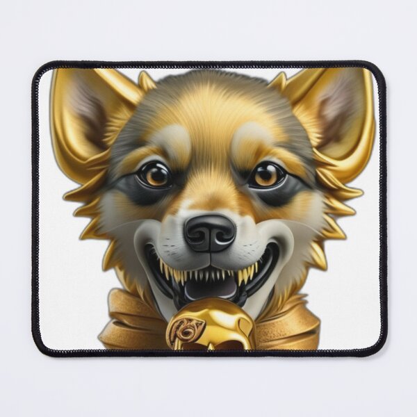 Item preview, Brass Wolf designed and sold by RFC-Art.