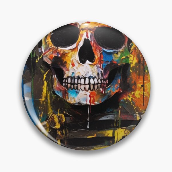 Item preview, Knight Bones: Acrylic Modern Art Skeleton Design V.33 designed and sold by Pexelpanoramas.