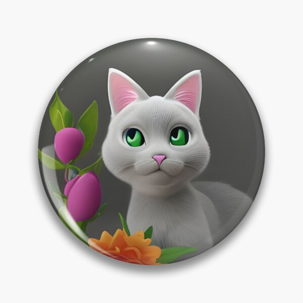 Item preview, Cat Flower 19 designed and sold by Camila Hamdan.