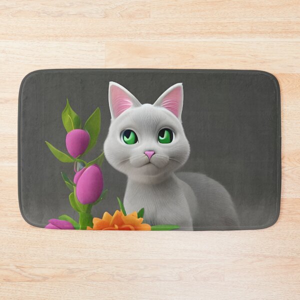 Item preview, Cat Flower 19 designed and sold by Camila Hamdan.