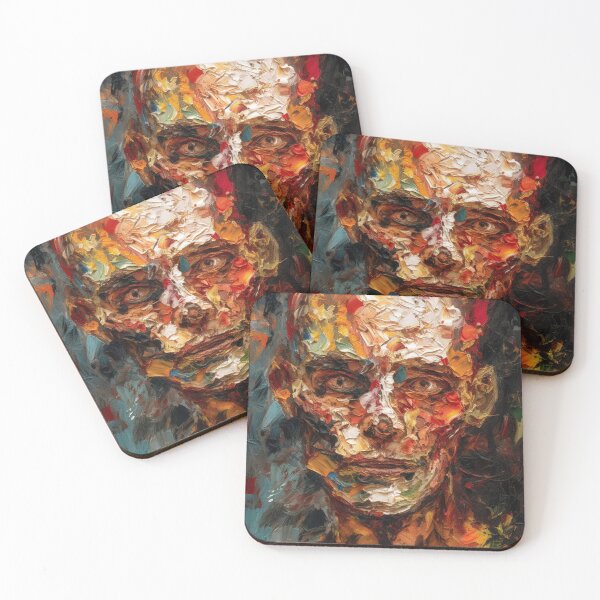 Item preview, Melancholy Bones: Acrylic Modern Art Skeleton Design V.34 designed and sold by Pexelpanoramas.