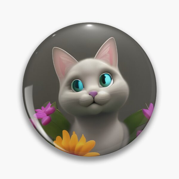 Item preview, Cat Flower 20 designed and sold by Camila Hamdan.
