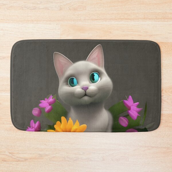 Item preview, Cat Flower 20 designed and sold by Camila Hamdan.
