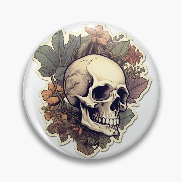 Item preview, Life's Triumph Plants Embrace the Skulls Remains. designed and sold by Moon Valley Emporium.