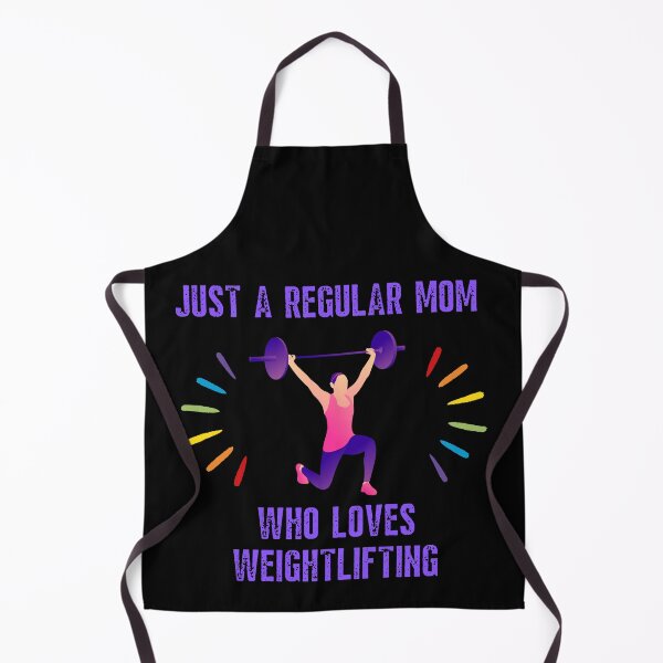 Item preview, Just a regular mom who loves weightlifting - Night time version designed and sold by AdiRemba.