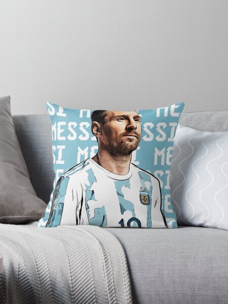 Vista previa del artículo con la obra «Lionel Messi», diseñado y vendido por MILTON Soares.