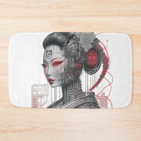 Item preview, Kira the Cyborg Geisha Empress designed and sold by nerdland.