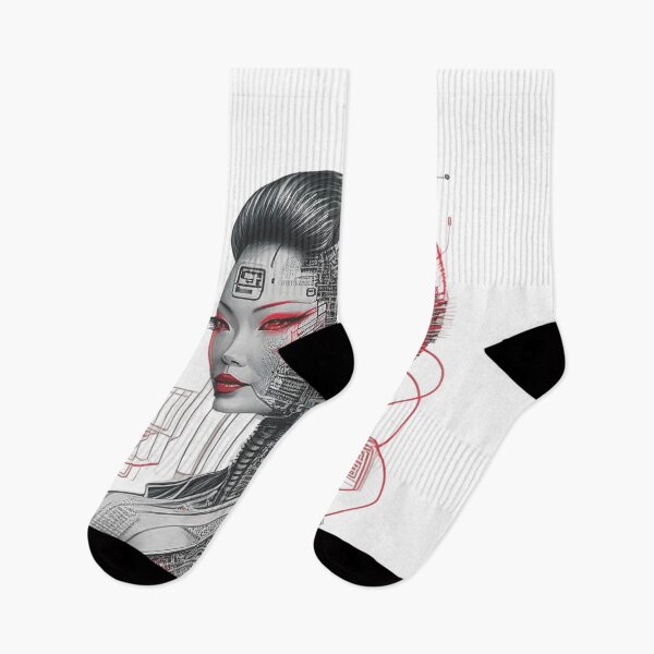 Item preview, Kira the Cyborg Geisha Empress designed and sold by nerdland.