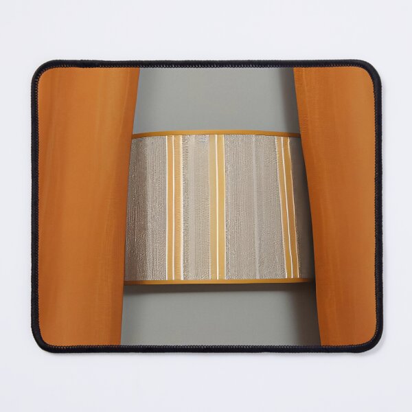 Item preview, Orange Curtain Plaid designed and sold by deniselynnimage.