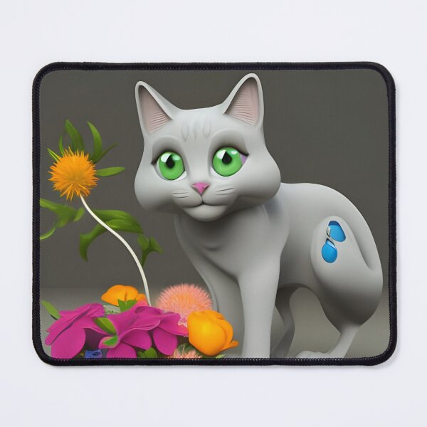 Item preview, Cat Flower 21 designed and sold by Camila Hamdan.