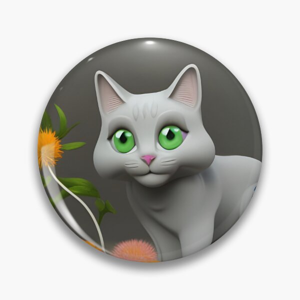 Item preview, Cat Flower 21 designed and sold by Camila Hamdan.