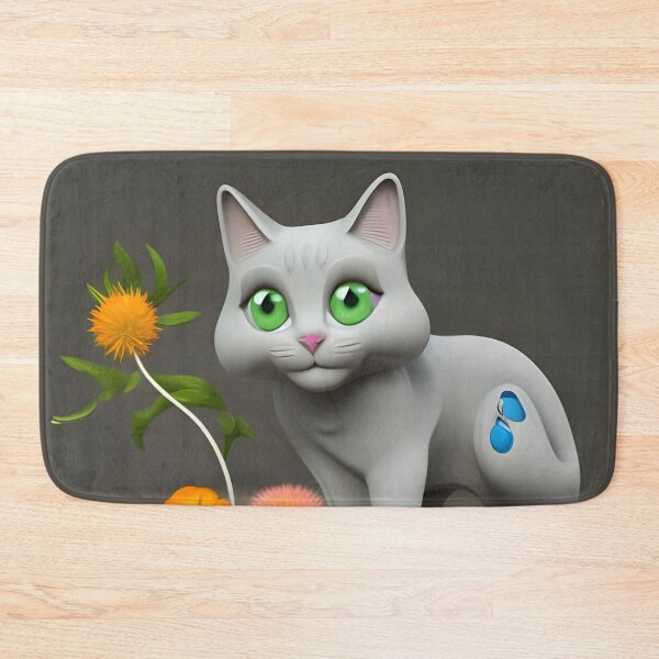 Item preview, Cat Flower 21 designed and sold by Camila Hamdan.