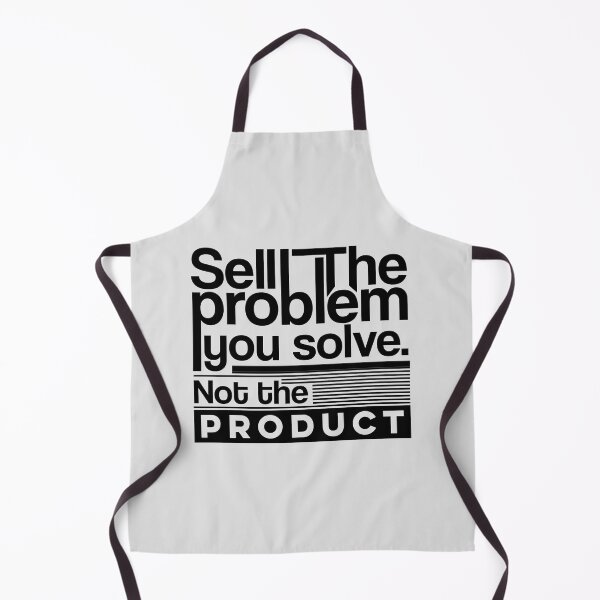 Item preview, sell the problem you solve not the product designed and sold by hautehub.