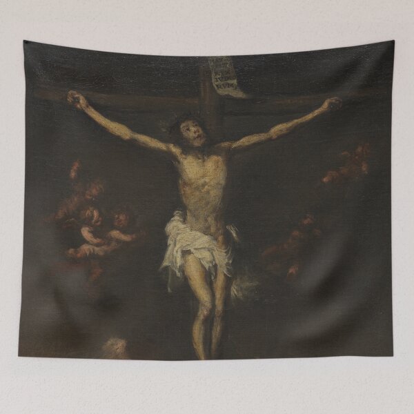 Item preview, Crucifixion | Spainish Art | 1820 Biblical Art designed and sold by CJET.