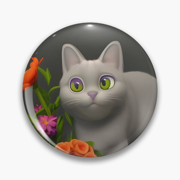 Item preview, Cat Flower 22 designed and sold by Camila Hamdan.
