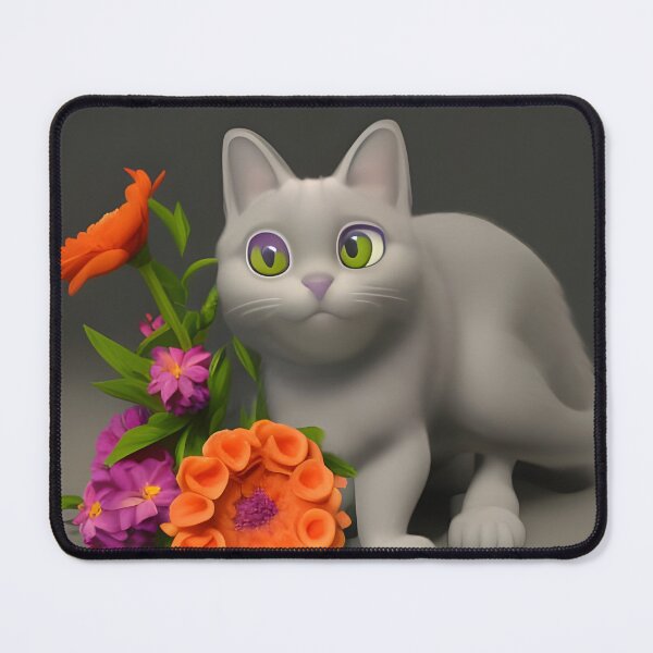Item preview, Cat Flower 22 designed and sold by Camila Hamdan.