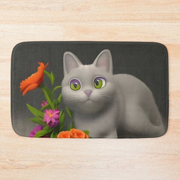 Item preview, Cat Flower 22 designed and sold by Camila Hamdan.