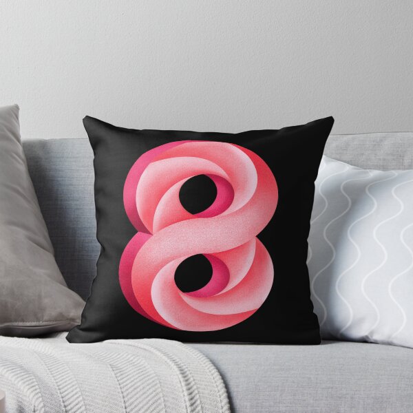 Item preview, Optical Illusion Infinity Symbol Pink  designed and sold by By Aurora Sky.