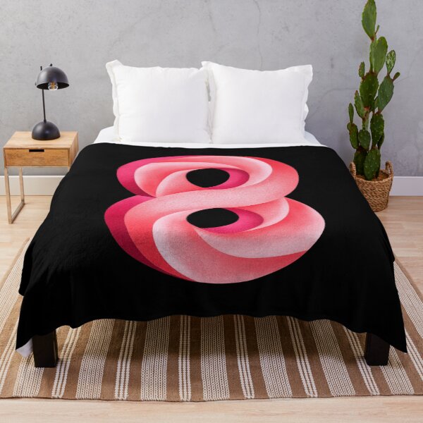 Item preview, Optical Illusion Infinity Symbol Pink  designed and sold by By Aurora Sky.