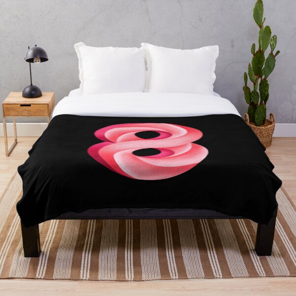 Item preview, Optical Illusion Infinity Symbol Pink  designed and sold by By Aurora Sky.