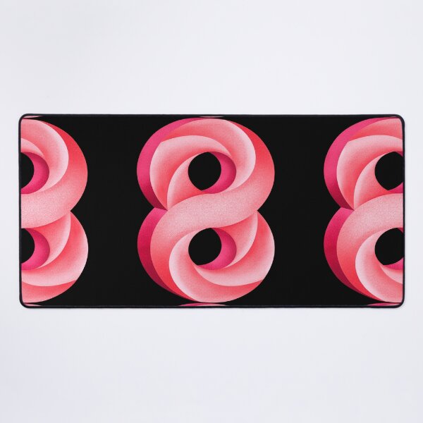 Item preview, Optical Illusion Infinity Symbol Pink  designed and sold by By Aurora Sky.