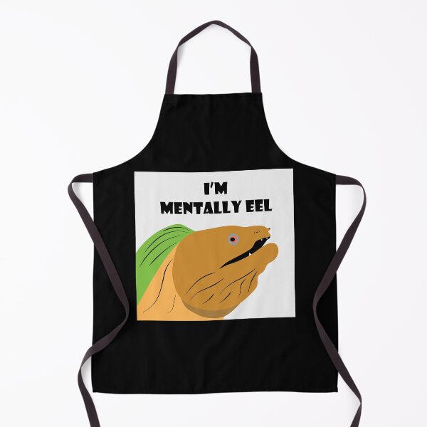 Item preview, Mentally Eel Fish Pun designed and sold by DesignsbyJBird.