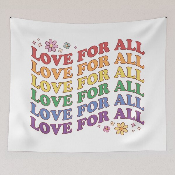 Item preview, Love for all, LGBT, Pride 2023 designed and sold by cute-tees.