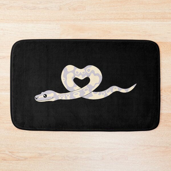 Item preview, Lavender Albino Ball Python Heart designed and sold by eternallygifted.