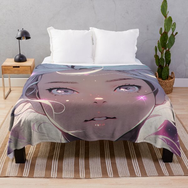 Item preview, Anime girl portrait #1 designed and sold by Carmillai.