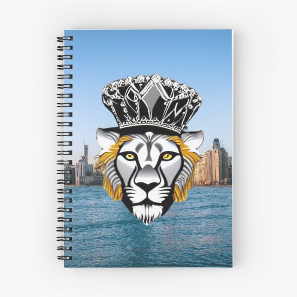 Item preview, lion in silver crown lion's head computer graphic designed and sold by JaroDesign2023.