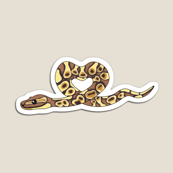Item preview, Lesser Ball Python Heart designed and sold by eternallygifted.