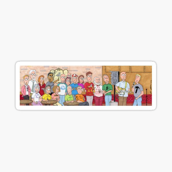 Smart and Funny People Sticker