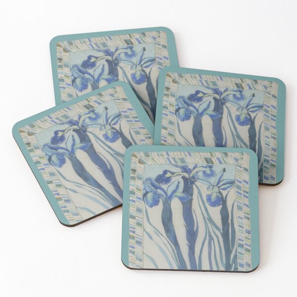 Item preview, Iris en Azul designed and sold by DorteC.