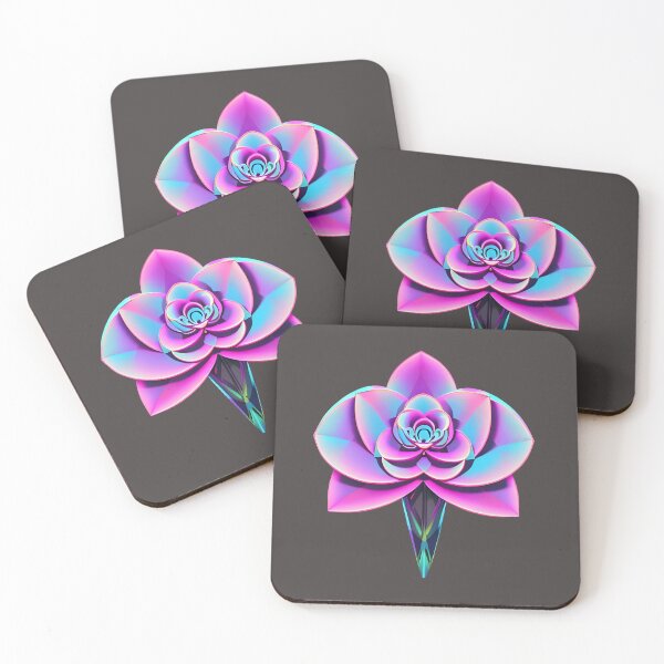 Item preview, Crystal flower high contrast - Botanical designed and sold by BacalhanzZz.